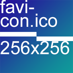 favicon.ico 256x256 (png)